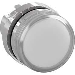 Signaallamp Plastic lens type Helder Metale modulaire serie